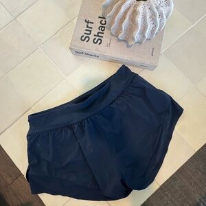 Lulu Lemon Women's Navy Blue Shorts
